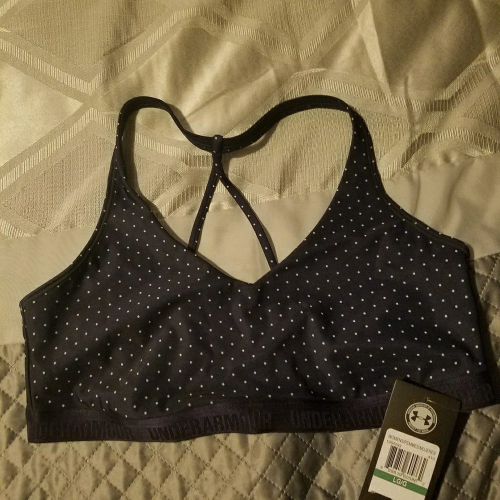 NWT UNDER ARMOUR SPORTS BRA -LARGE